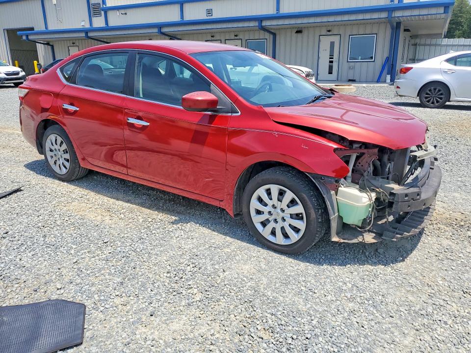 2014 Nissan Sentra VIN 3N1AB7AP2EL646754 COPART salvage auction — FRONT END, NC - SALVAGE CERTIFICATE OF TITLE, sold $750 on 2026-07-02 (photo 4)