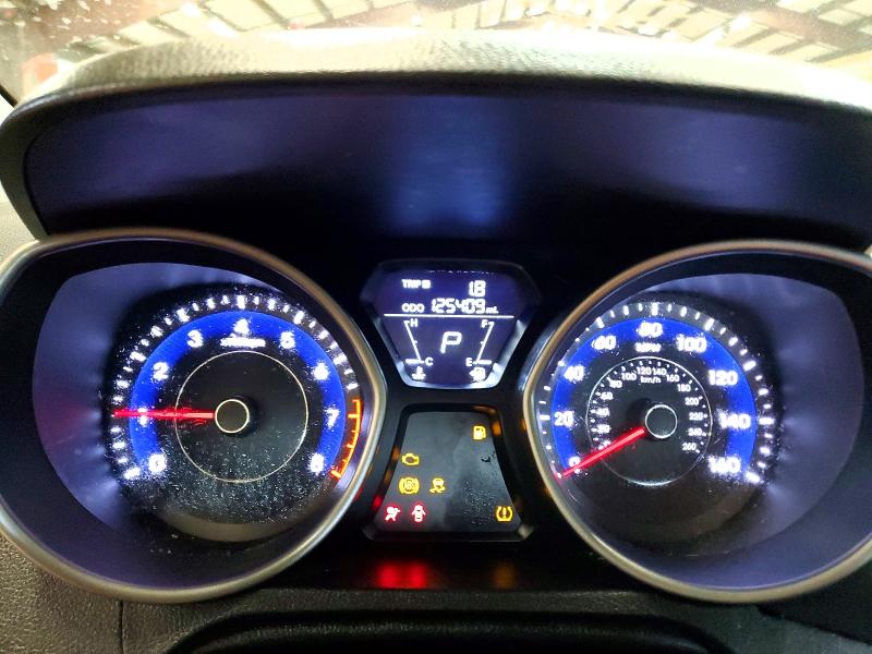 2013 Hyundai Elantra VIN 5NPDH4AE9DH268050 COPART salvage auction — FRONT END, Az - Certificate Of Title, sold $2,500 on 2026-07-03 (photo 9)