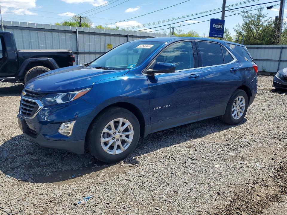 2020 Chevrolet Equinox VIN 3GNAXKEV4LL267141 COPART salvage auction — REAR END, Nj - Cert Of Title-Salvage, sold $4,450 on 2026-07-02 (photo 1)