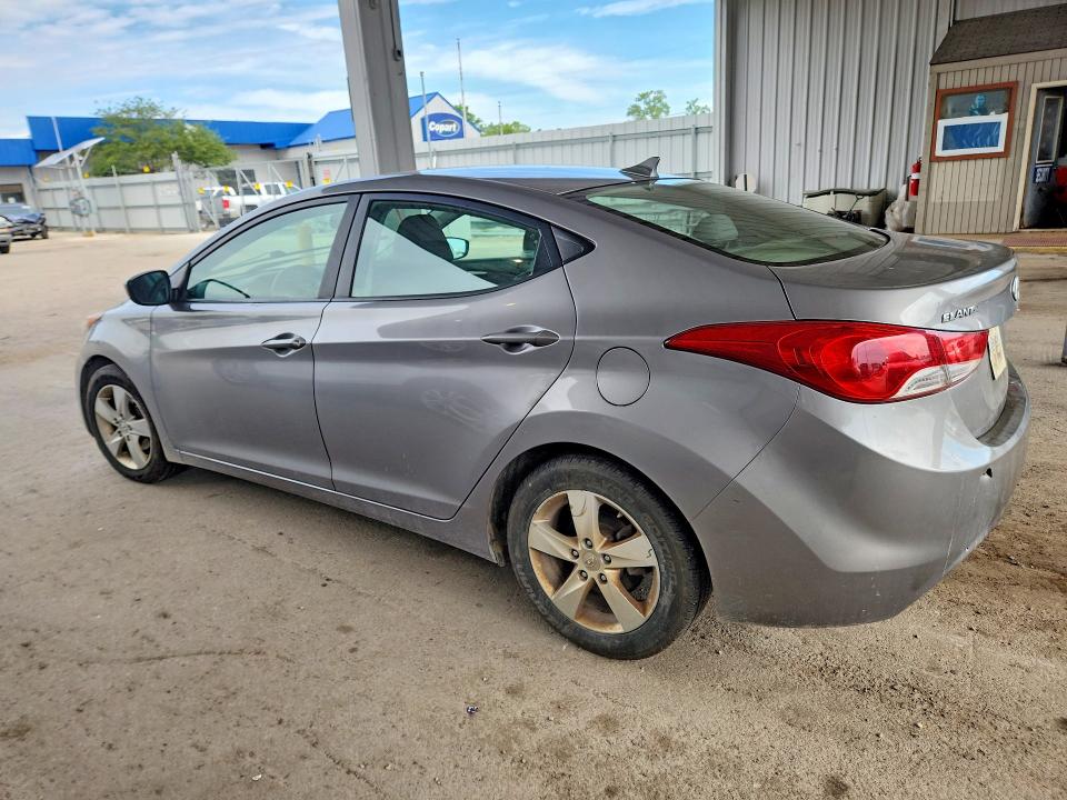 2011 Hyundai Elantra VIN KMHDH4AE0BU117127 COPART salvage auction — FRONT END, In - Certificate Of Title, sold $300 on 2026-07-20 (photo 2)
