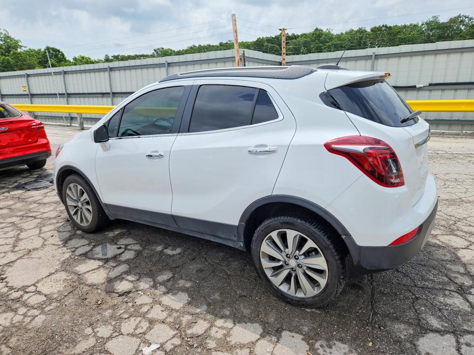 2020 Buick Encore VIN KL4CJASB6LB077473 COPART salvage auction — HAIL, Mo - Salvage Certificate Of Title, sold $4,950 on 2026-07-27 (photo 2)
