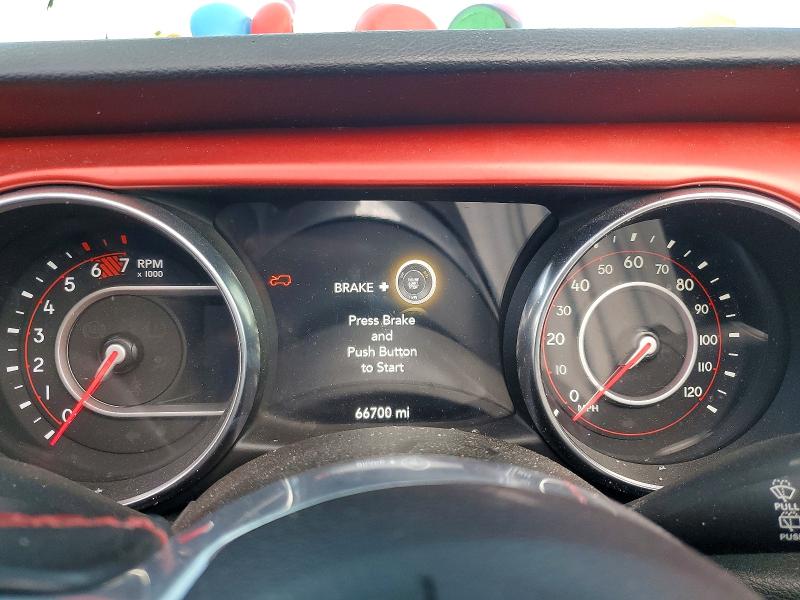 2021 Jeep VIN 1C4HJXFN9MW763827 COPART salvage auction — ROLLOVER, Salvage Title, sold $9,300 on 2026-07-22 (photo 9)