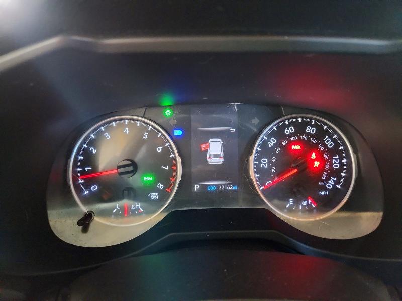 2021 Toyota VIN JTMW1RFV7MD064923 COPART salvage auction — FRONT END, Az - Cert Of Title - Salvage, sold $8,800 on 2026-07-27 (photo 9)