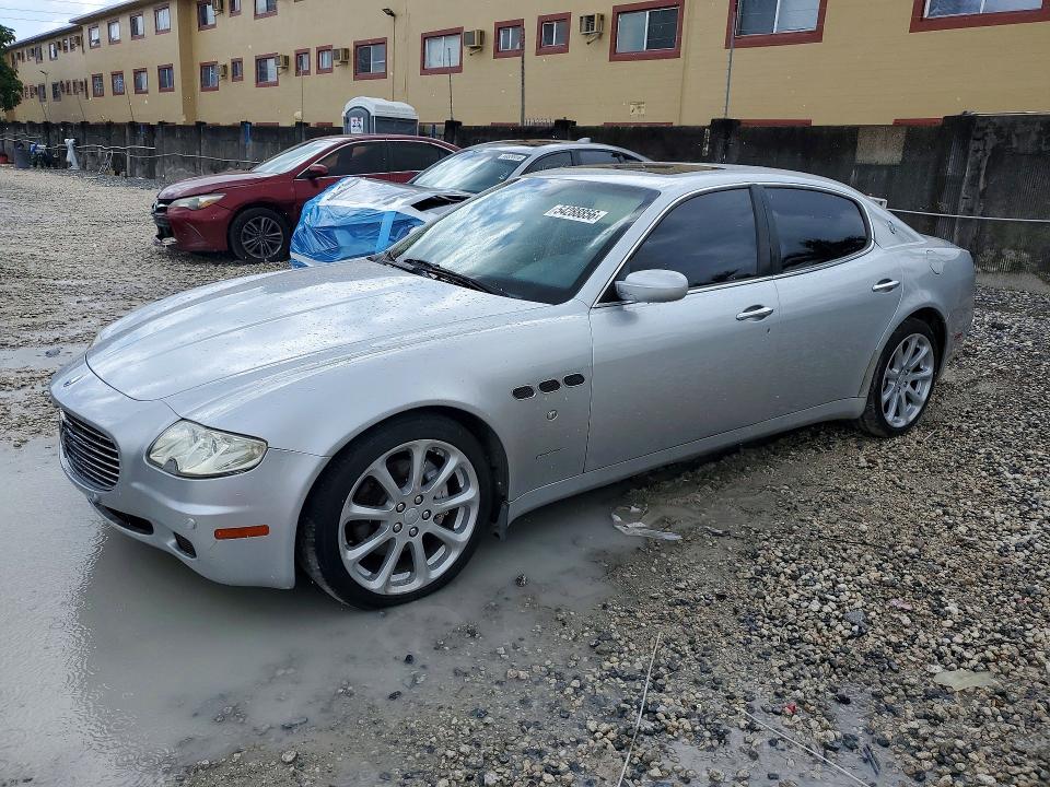 2008 Maserati Quattroporte VIN ZAMFE39A480033468 COPART salvage auction — MINOR DENT/SCRATCHES, FL - CERTIFICATE OF TITLE (P), sold $2,150 on 2026-07-29 (photo 1)