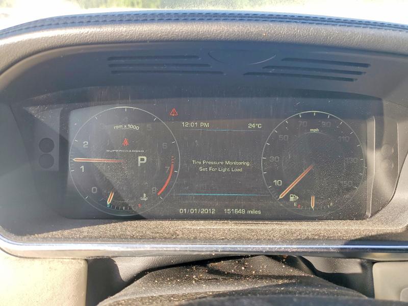 2013 Land rover RANGE ROVER VIN SALGS2EF6DA120332 COPART salvage auction — FRONT END, Sc - Cert Of Title-Salvage, sold $4,700 on 2026-07-22 (photo 9)