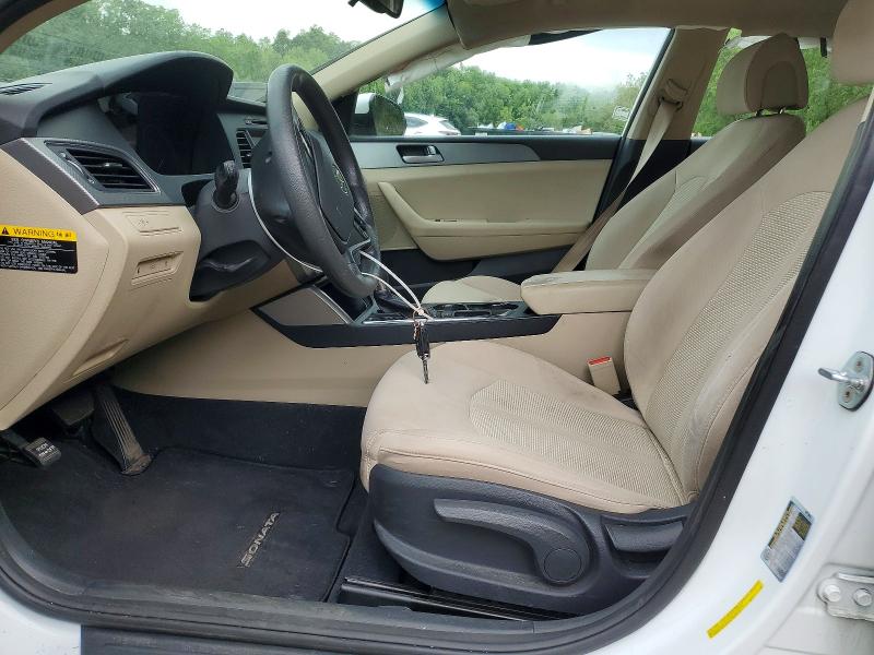 2017 Hyundai Sonata VIN 5NPE24AA7HH456526 COPART salvage auction — FRONT END, NY - MV-907A SALVAGE CERTIFICATE, sold $550 on 2026-07-02 (photo 7)