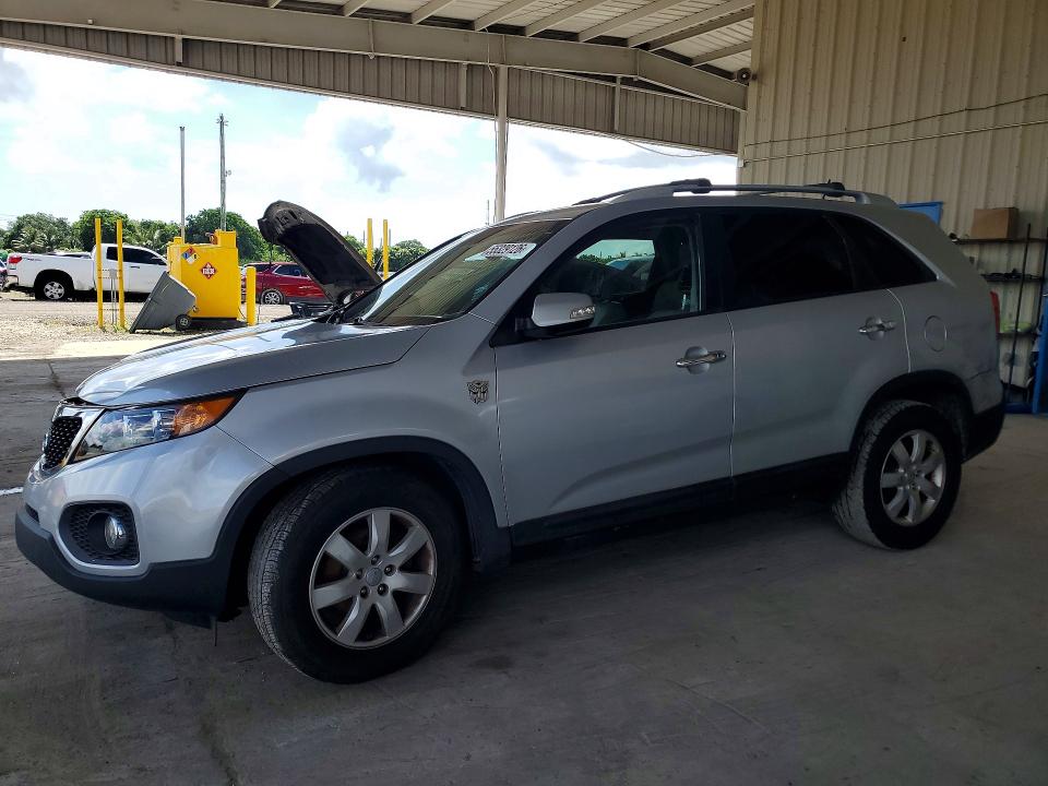 2013 Kia VIN 5XYKT4A68DG353936 COPART salvage auction — FRONT END, Fl - Cert Of Title Slvg Rebuildable, sold $950 on 2026-07-08 (photo 1)