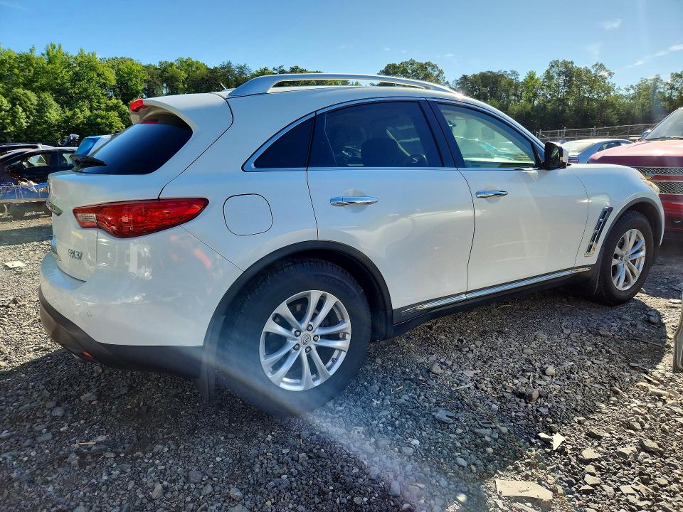 2013 Infiniti Fx VIN JN8CS1MW5DM173110 COPART salvage auction — MINOR DENT/SCRATCHES, Id - Salvage Certificate Of Title, sold $2,700 on 2026-07-17 (photo 3)