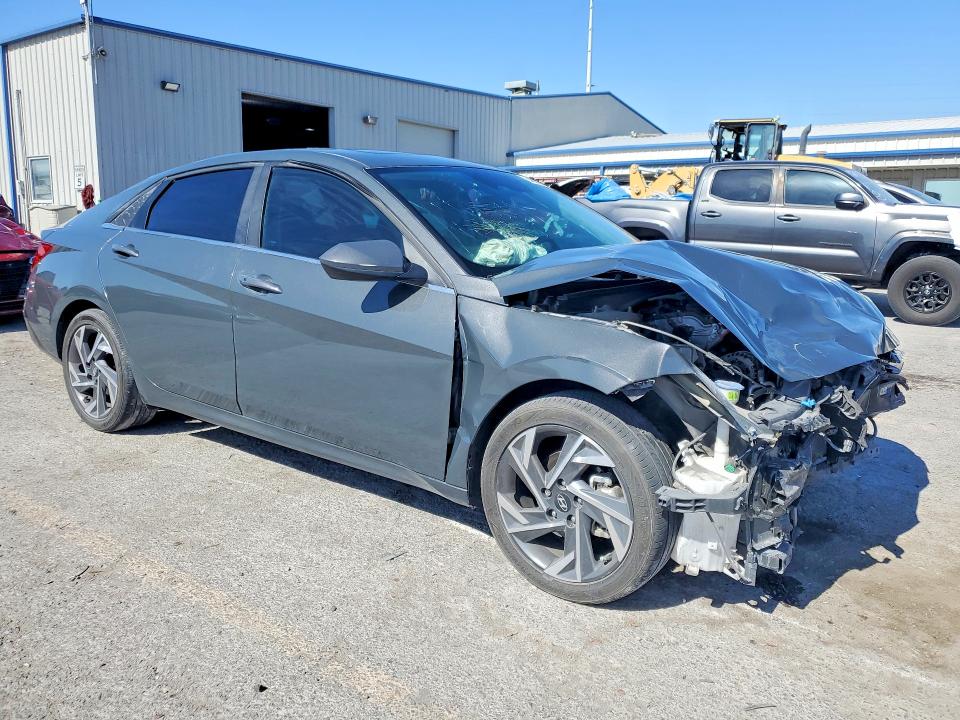 2024 Hyundai Elantra VIN KMHLS4DG4RU652756 COPART salvage auction — FRONT END, Nv - Salvage Title, sold $2,550 on 2026-07-16 (photo 4)