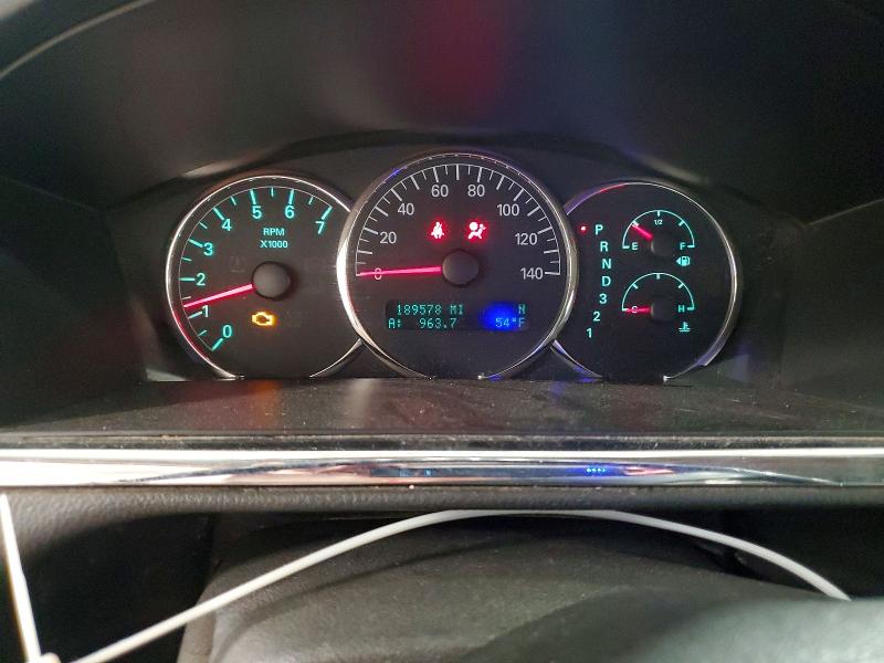 2009 Buick Lacrosse VIN 2G4WD582891250195 COPART salvage auction — FRONT END, MN - CERT OF TITLE-PRIOR SALVAGE, sold $450 on 2026-07-09 (photo 9)