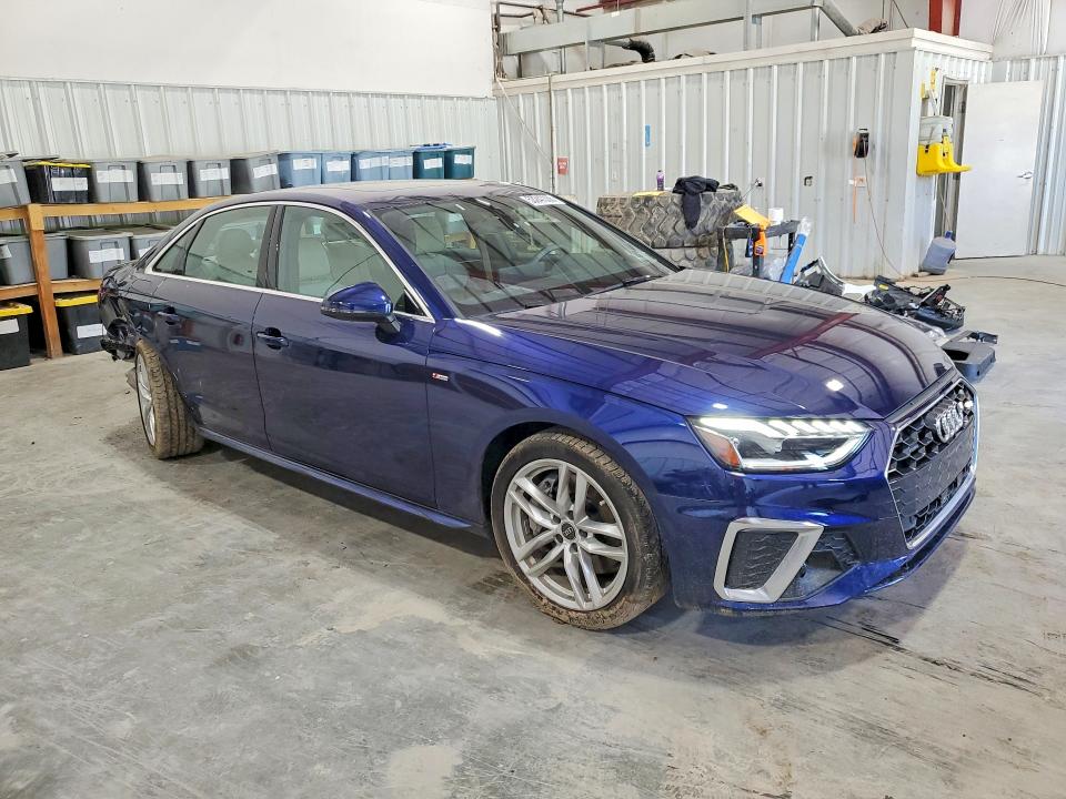 2024 Audi A4 VIN WAUEAAF41RN010956 COPART salvage auction — REAR END, Ny - Mv-907A Salvage Certificate, sold $12,400 on 2026-07-15 (photo 4)