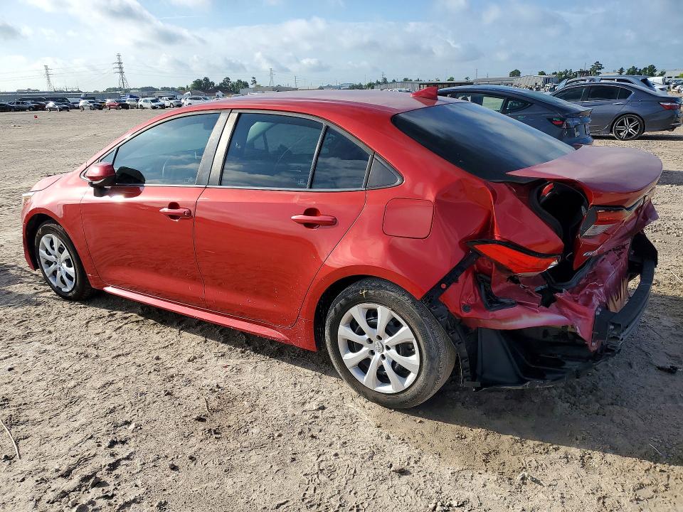 2020 Toyota VIN 5YFEPRAE5LP104798 COPART salvage auction — REAR END, TX - SALVAGE VEHICLE TITLE (P), sold $1,650 on 2026-07-24 (photo 2)
