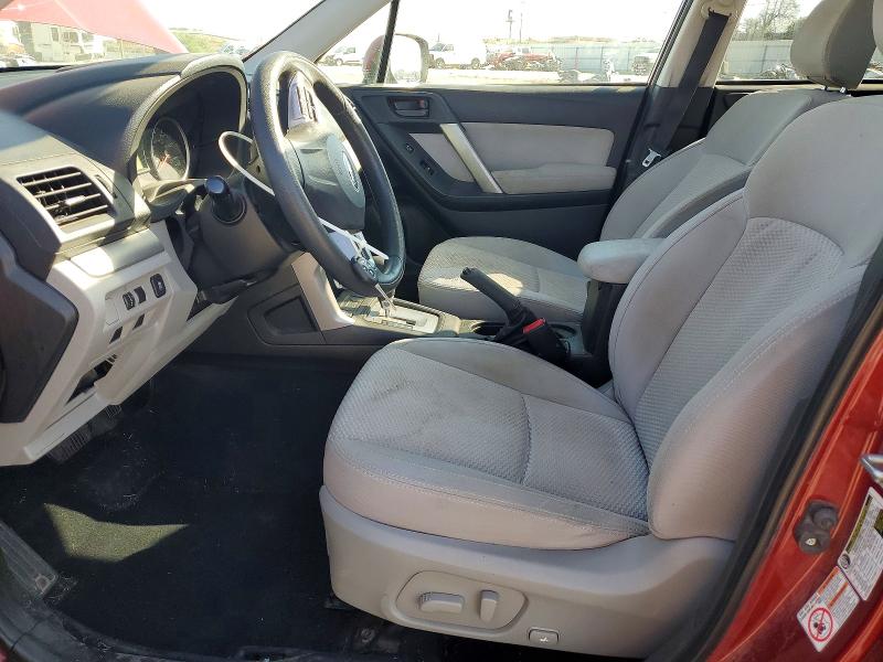 2015 Subaru VIN JF2SJADC4FH493595 COPART salvage auction — REAR END, Id - Salvage Certificate Of Title, sold $1,700 on 2026-07-23 (photo 7)
