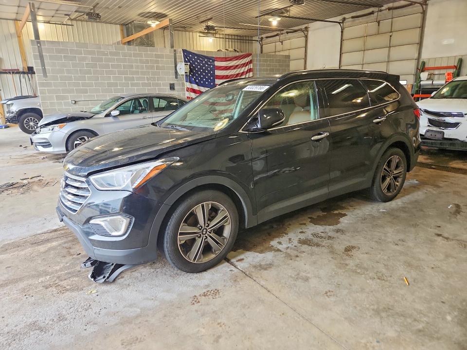 2013 Hyundai Santa fe VIN KM8SRDHF8DU011451 COPART salvage auction — FRONT END, Il - Salvage Certificate, sold $1,350 on 2026-07-28 (photo 1)