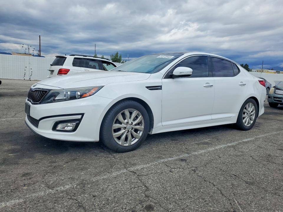 2015 Kia Optima VIN 5XXGN4A79FG419331 COPART salvage auction — REAR END, Ca - Salvage Certificate, sold $1,900 on 2026-07-19 (photo 1)