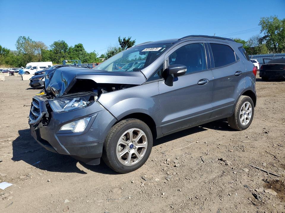 2020 Ford Ecosport VIN MAJ6S3GL6LC384770 COPART salvage auction — FRONT END, Il - Salvage Certificate, sold $1,400 on 2026-07-24 (photo 1)