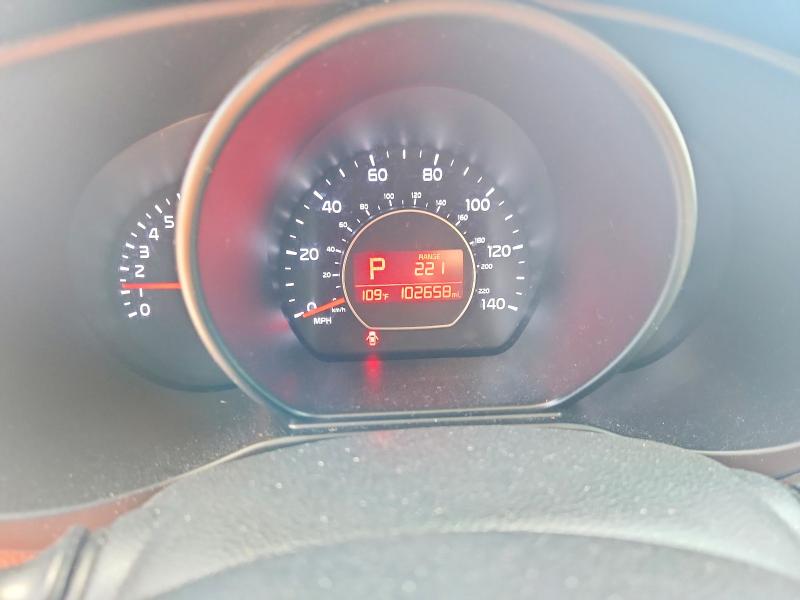 2018 Kia VIN KNDJP3A50J7563845 COPART salvage auction — FRONT END, Tx - Salvage Vehicle Title, sold $825 on 2026-07-28 (photo 9)