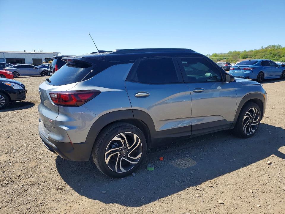 2024 Chevrolet Trailblazer VIN KL79MTSL4RB063881 COPART salvage auction — FRONT END, Il - Salvage Certificate, sold $6,400 on 2026-07-08 (photo 3)