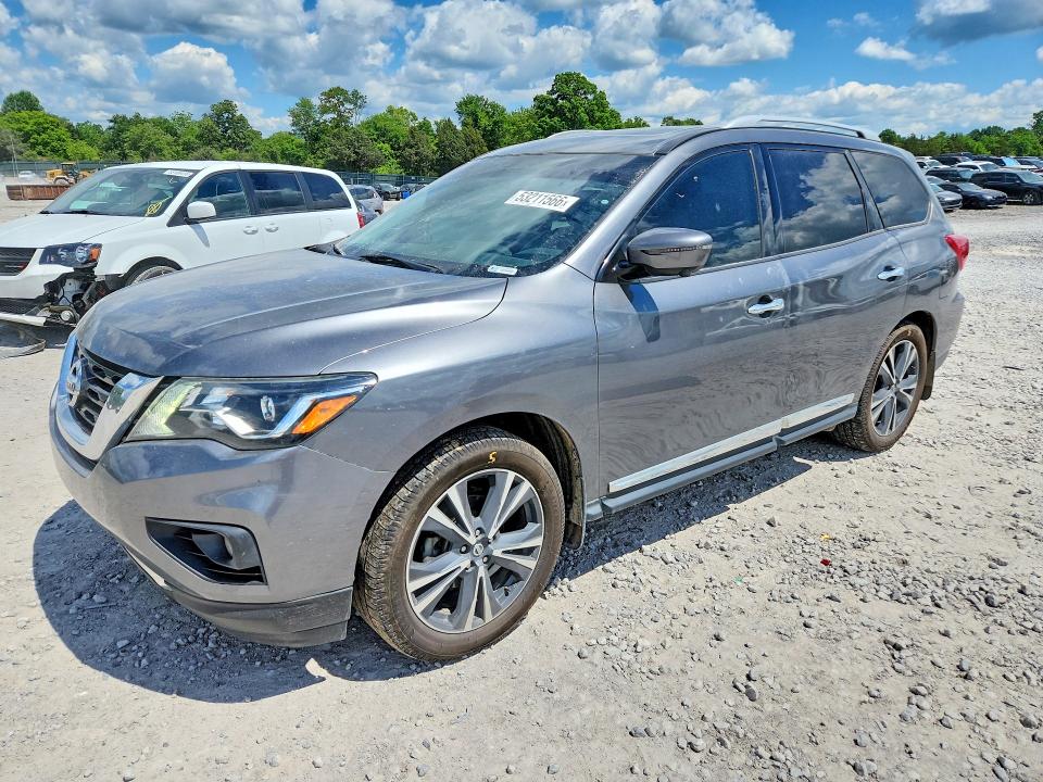 2019 Nissan Pathfinder VIN 5N1DR2MM1KC635984 — COPART salvage auction photo