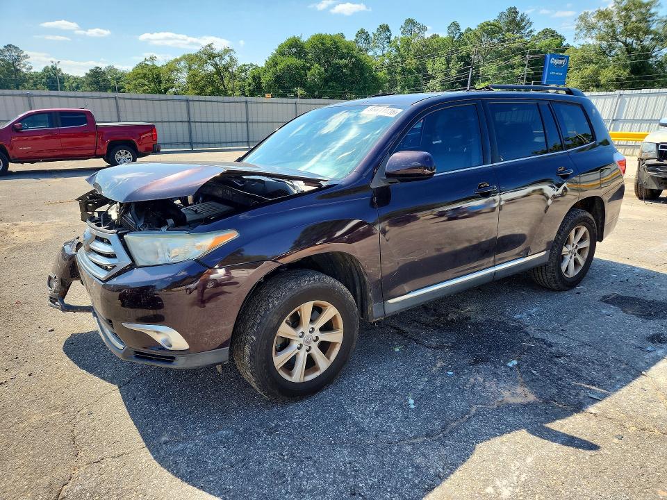 2013 Toyota VIN 5TDZK3EH2DS104588 COPART salvage auction — FRONT END, Al - Cert Of Title-Salvage Title, sold $2,900 on 2026-07-13 (photo 1)