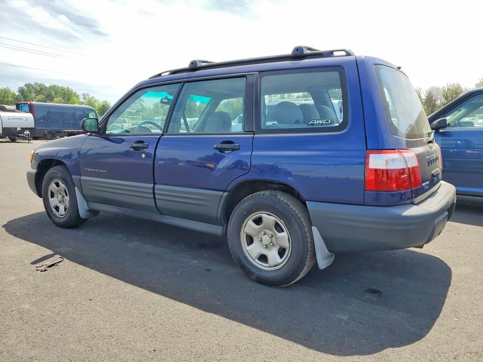 2002 Subaru Forester VIN JF1SF635X2H754907 COPART salvage auction — VANDALISM, Or - Salvage Title Certificate, sold $1,000 on 2026-07-06 (photo 2)
