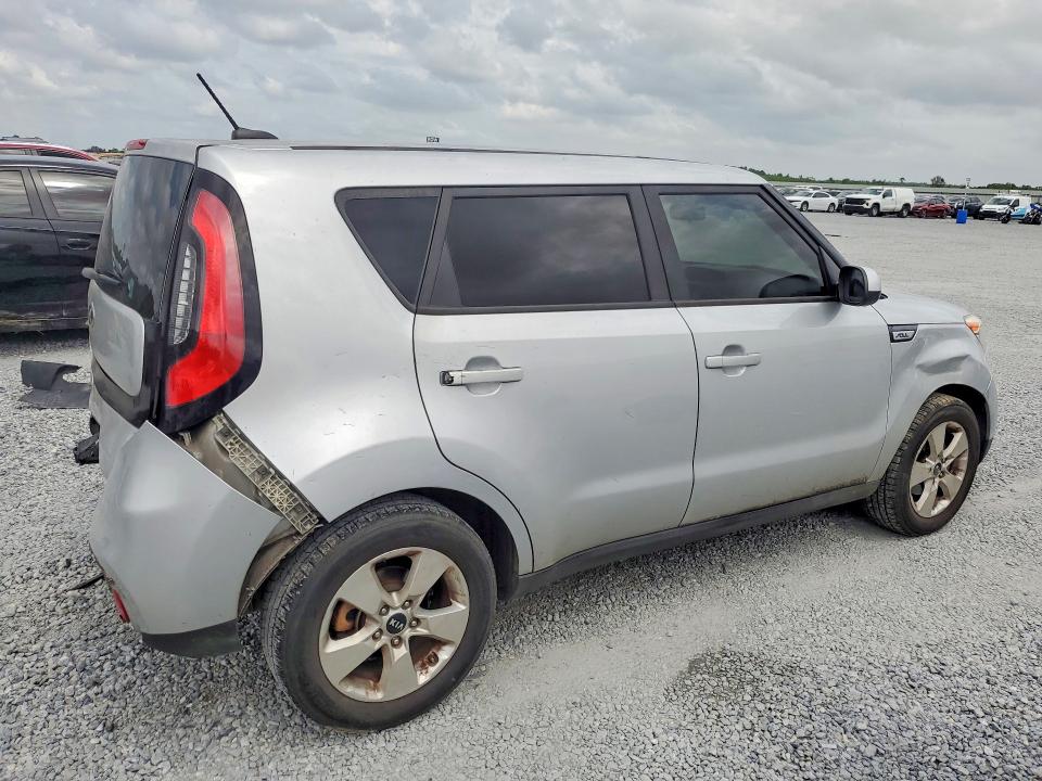 2017 Kia Soul VIN KNDJN2A26H7421659 COPART salvage auction — REAR END, Tx - Salvage Vehicle Title, sold $1,200 on 2026-07-20 (photo 3)