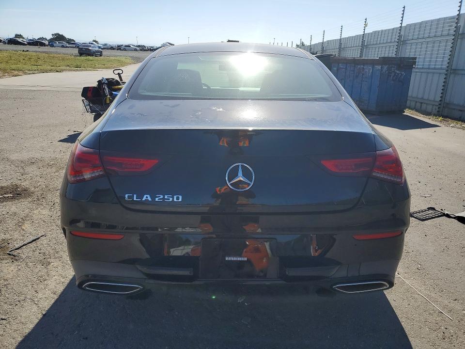 2023 Mercedes-benz Cla-klasse VIN W1K5J4GB6PN410824 COPART salvage auction — FRONT END, Ca - Salvage Certificate, sold $15,500 on 2026-07-07 (photo 6)