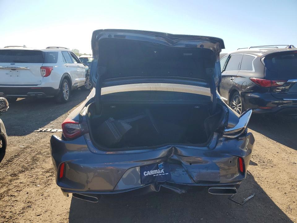 2021 Acura Tlx VIN 19UUB6F49MA005157 COPART salvage auction — REAR END, Il - Salvage Certificate, sold $9,000 on 2026-07-21 (photo 6)