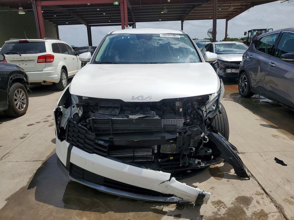 2026 Kia Sportage VIN KNDPU3DG6T7291160 COPART salvage auction — FRONT END, Tx - Nonrepairable Title, sold $8,000 on 2026-07-06 (photo 5)