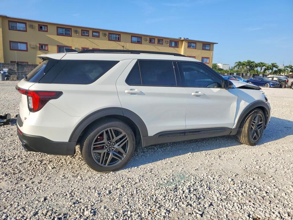 2025 Ford Explorer VIN 1FMWK7GC8SGB00804 COPART salvage auction — FRONT END, Fl - Certificate Of Destruction, sold $12,100 on 2026-07-28 (photo 3)