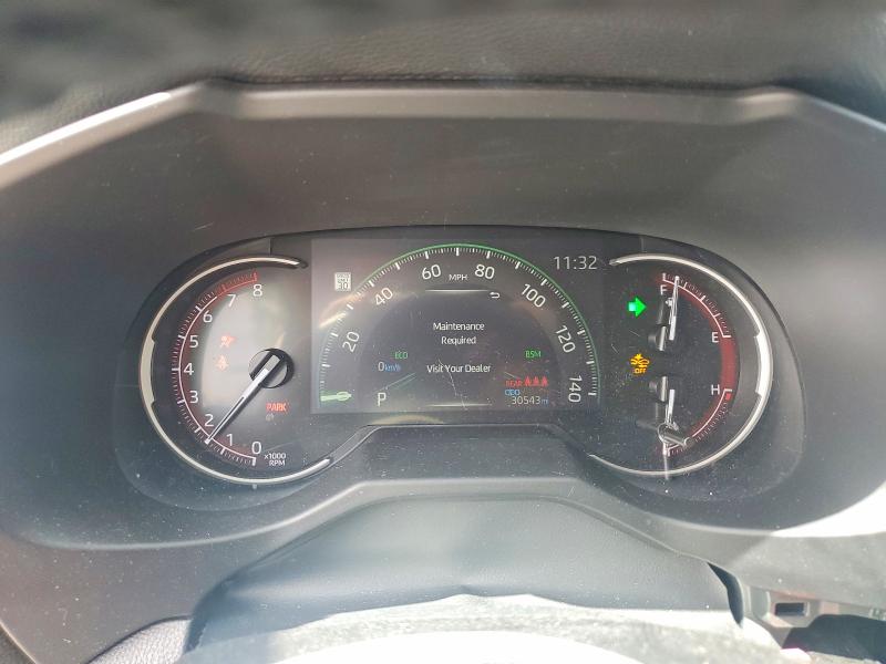 2023 Toyota Rav 4 VIN 2T3W1RFV3PC232372 COPART salvage auction — FRONT END, Wv - Salvage Certificate, sold $9,300 on 2026-07-10 (photo 9)