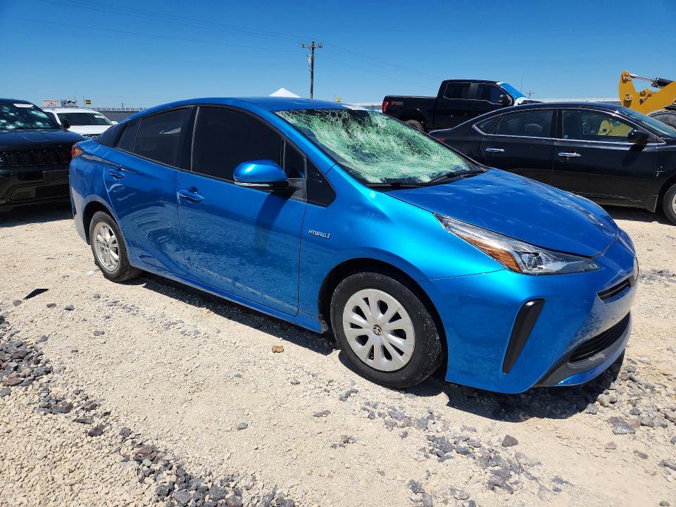 2022 Toyota VIN JTDKAMFU7N3186620 COPART salvage auction — HAIL, Mo - Salvage Certificate Of Title, sold $3,750 on 2026-07-06 (photo 4)