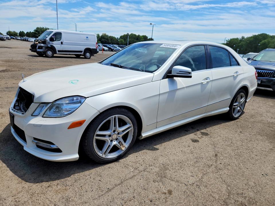 2013 Mercedes-benz E-class VIN WDDHF8JB6DA715368 COPART salvage auction — FRONT END, MA - CERTIFICATE OF TITLE, sold $3,450 on 2026-08-20 (photo 1)