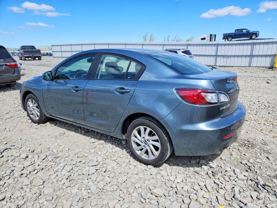 2013 Mazda 3 VIN JM1BL1V73D1778322 COPART salvage auction — FRONT END, Wi - Junked Vehicle Bill Of Sale, sold $425 on 2026-07-13 (photo 2)