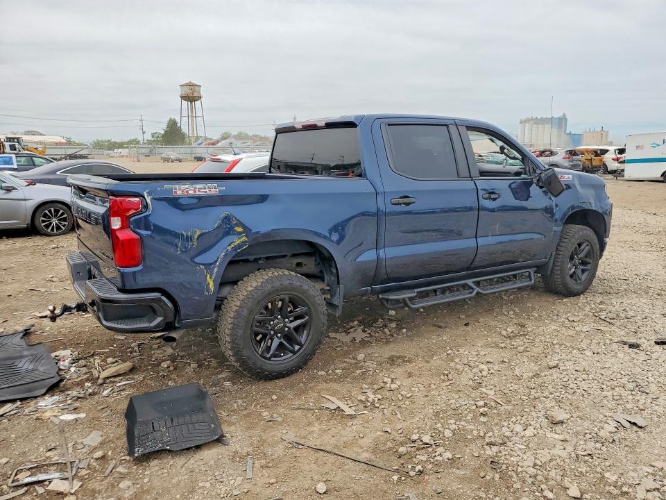 2022 Chevrolet Silverado VIN 3GCPYCEK8NG111918 COPART salvage auction — FRONT END, Il - Salvage Certificate, sold $11,200 on 2026-07-29 (photo 3)