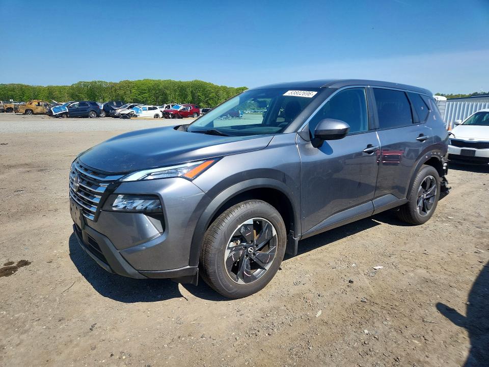 2024 Nissan Rogue VIN JN8BT3BB9RW425425 COPART salvage auction — REAR END, Ma - Cert Of Title-Salvage, sold $3,500 on 2026-07-22 (photo 1)