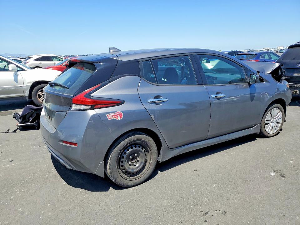 2025 Nissan Leaf VIN 1N4AZ1BV2SC550655 COPART salvage auction — FRONT END, Ca - Salvage Certificate, sold $825 on 2026-07-08 (photo 3)