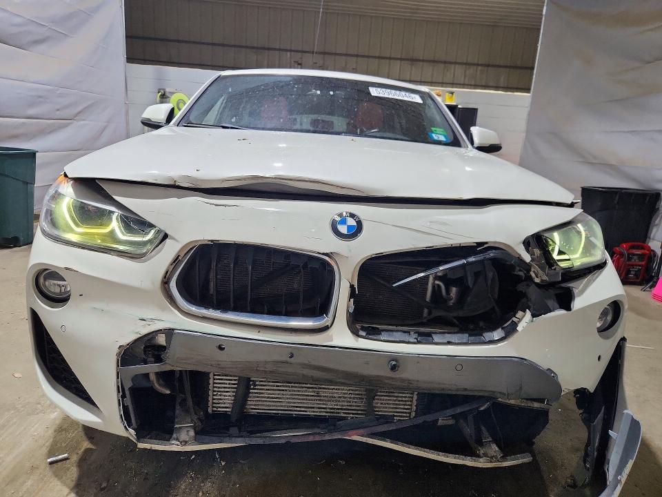 2018 BMW X2 VIN WBXYJ5C30JEF78807 COPART salvage auction — FRONT END, Nh - Cert Of Title-Salvage, sold $4,300 on 2026-07-07 (photo 5)
