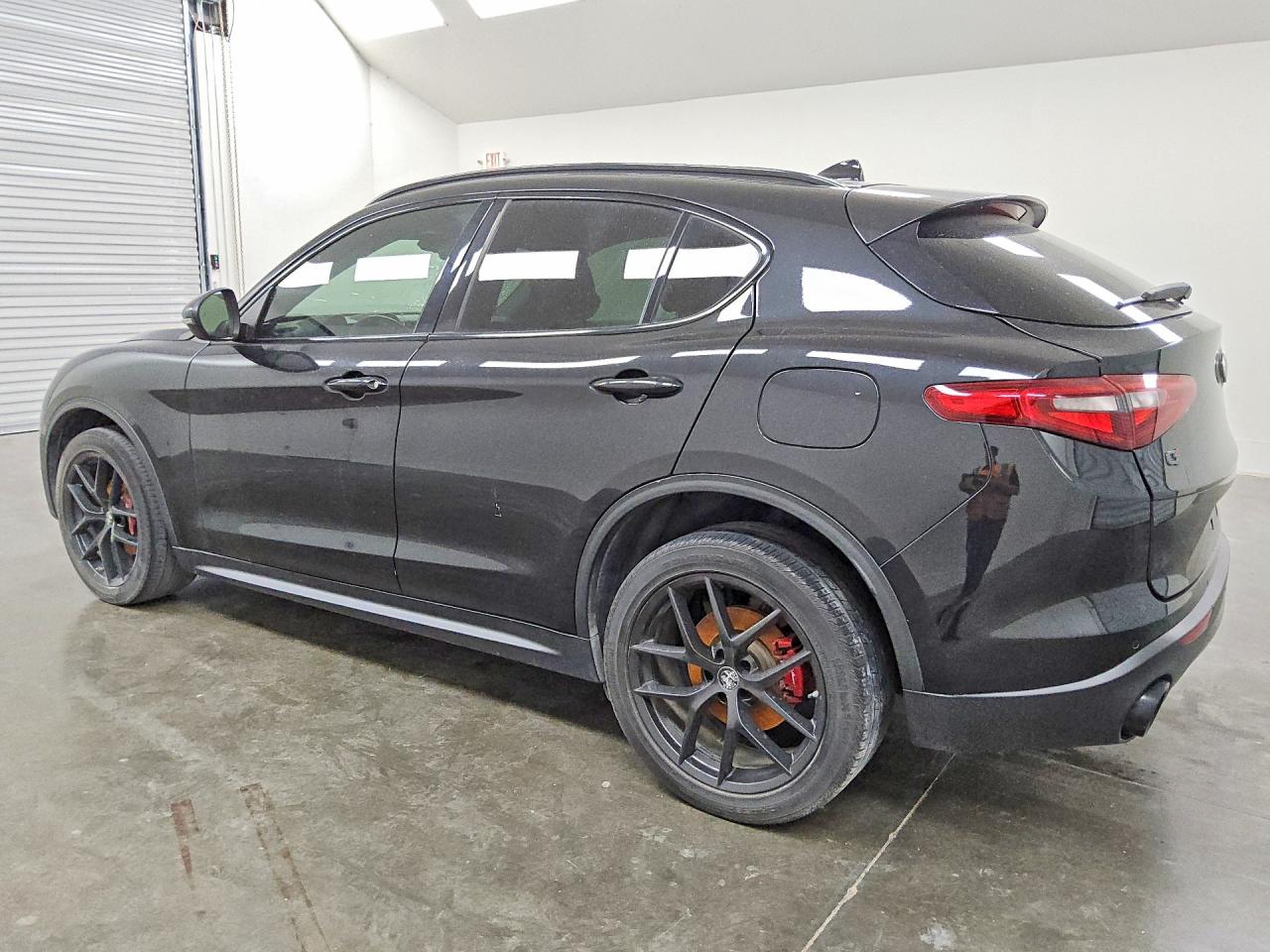 2019 Alfa Romeo Stelvio VIN ZASPAKAN6K7C34212 COPART salvage auction — Front End, TX - CERTIFICATE OF TITLE, sold $1,800 on 2026-07-09 (photo 2)