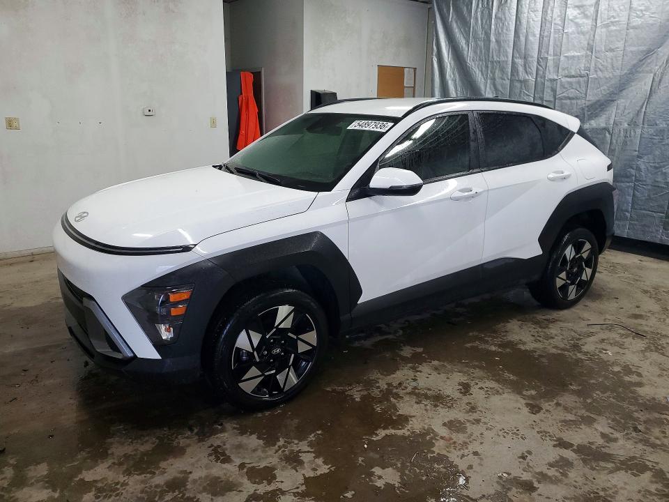 2025 Hyundai Kona VIN KM8HBCAB4SU276574 COPART salvage auction — REAR END, In - Cert Of Title-Salvage Title, sold $1,050 on 2026-07-21 (photo 1)