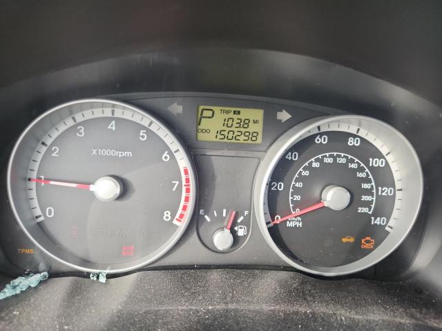2009 Hyundai Accent VIN KMHCN46C39U299864 COPART salvage auction — SIDE, Nc - Salvage Certificate Of Title, sold $250 on 2026-07-28 (photo 9)