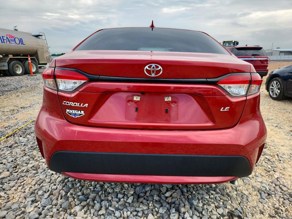 2021 Toyota Corolla VIN 5YFEPMAE4MP239064 COPART salvage auction — HAIL, MO - CERTIFICATE OF TITLE, sold $9,800 on 2026-07-20 (photo 6)