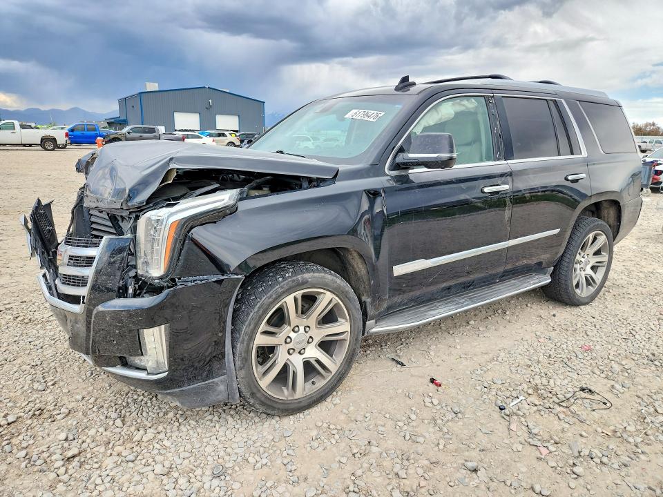2015 Cadillac Escalade VIN 1GYS4NKJ6FR630118 COPART salvage auction — FRONT END, UT - SALVAGE CERTIFICATE, sold $5,800 on 2026-07-31 (photo 1)