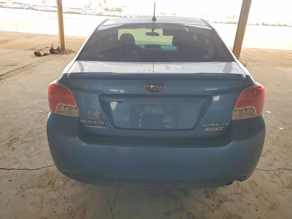 2015 Subaru Impreza VIN JF1GJAK65FH019730 COPART salvage auction — FRONT END, Az - Cert Of Title - Salvage, sold $300 on 2026-07-20 (photo 6)