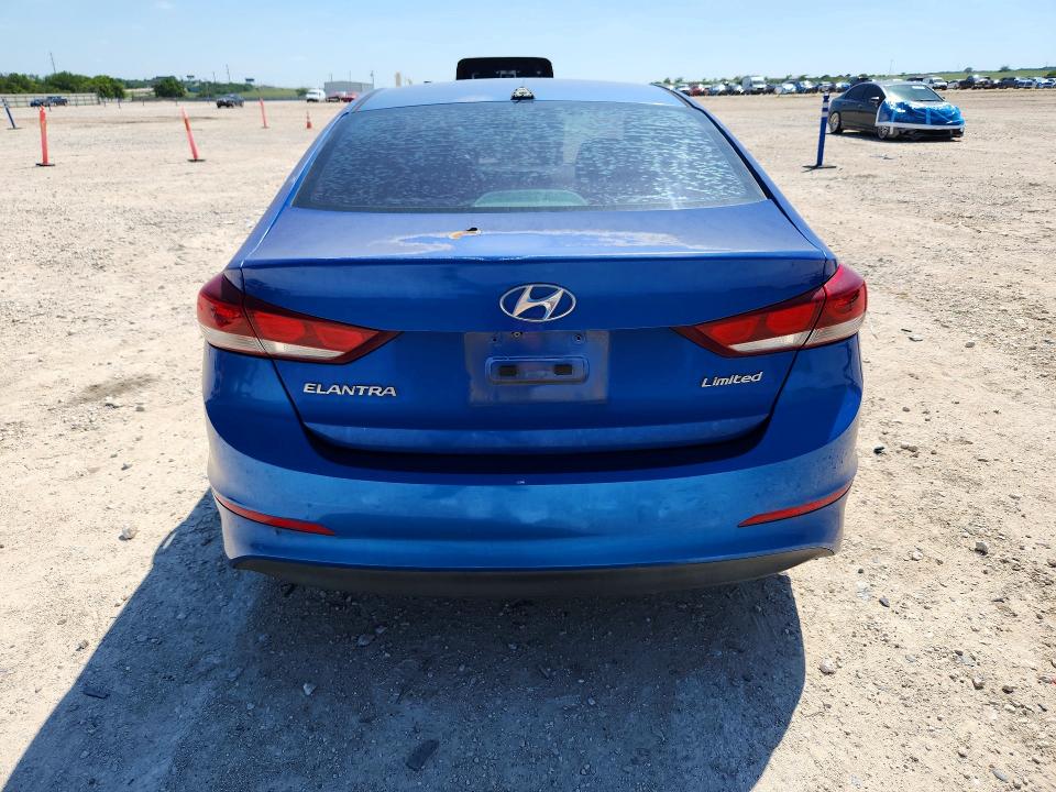 2017 Hyundai Elantra VIN 5NPD84LFXHH069567 COPART salvage auction — MINOR DENT/SCRATCHES, Tx - Certificate Of Title, sold $2,100 on 2026-07-02 (photo 6)