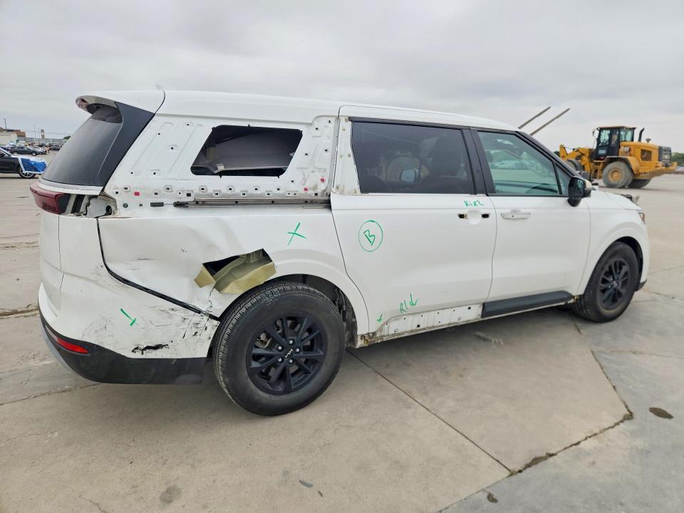 2022 Kia Carnival VIN KNDNB4H3XN6137473 COPART salvage auction — SIDE, Tx - Certificate Of Title, sold $200 on 2026-07-16 (photo 3)