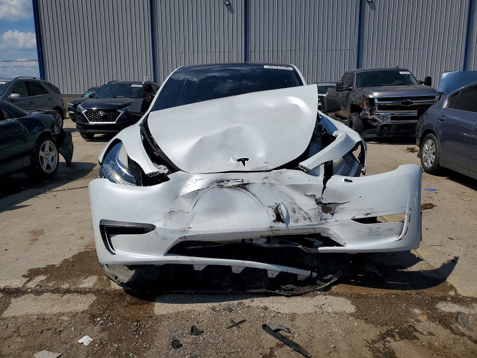 2023 Tesla Model y VIN 7SAYGDEE0PA153337 COPART salvage auction — FRONT END, Ky - Cert Of Title-Salvage, sold $9,800 on 2026-07-22 (photo 5)