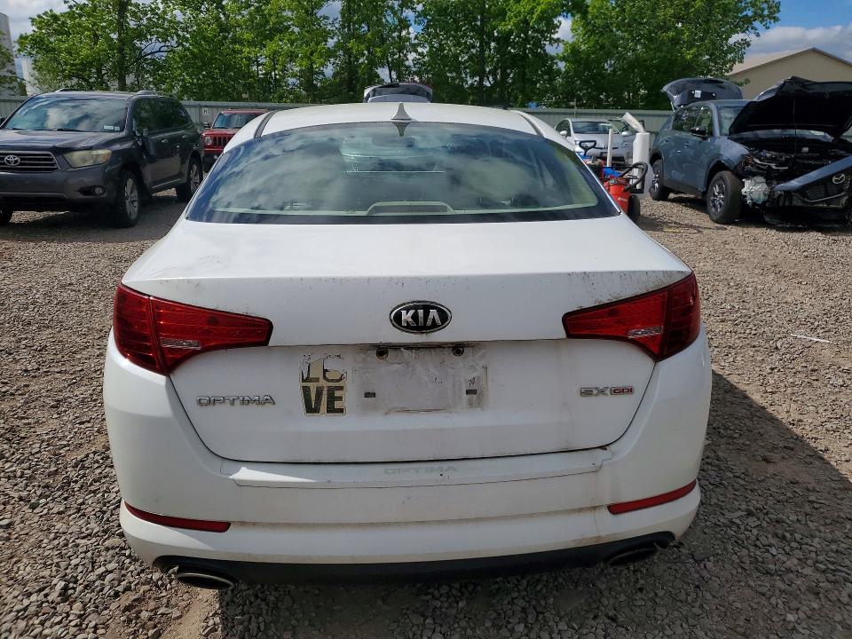 2013 Kia Optima VIN 5XXGN4A78DG106929 COPART salvage auction — MECHANICAL, MT - CERTIFICATE OF TITLE, sold $950 on 2026-07-15 (photo 6)