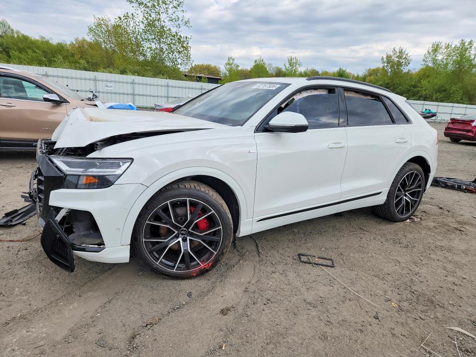 2019 Audi Q8 VIN WA1EVAF14KD046885 COPART salvage auction — FRONT END, Ma - Cert Of Title-Salvage, sold $10,000 on 2026-07-08 (photo 1)