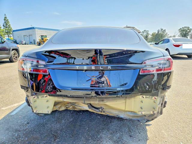 2019 Tesla Model s VIN 5YJSA1E20KF331817 COPART salvage auction — REAR END, Ca - Salvage Certificate, sold $11,400 on 2026-07-16 (photo 6)